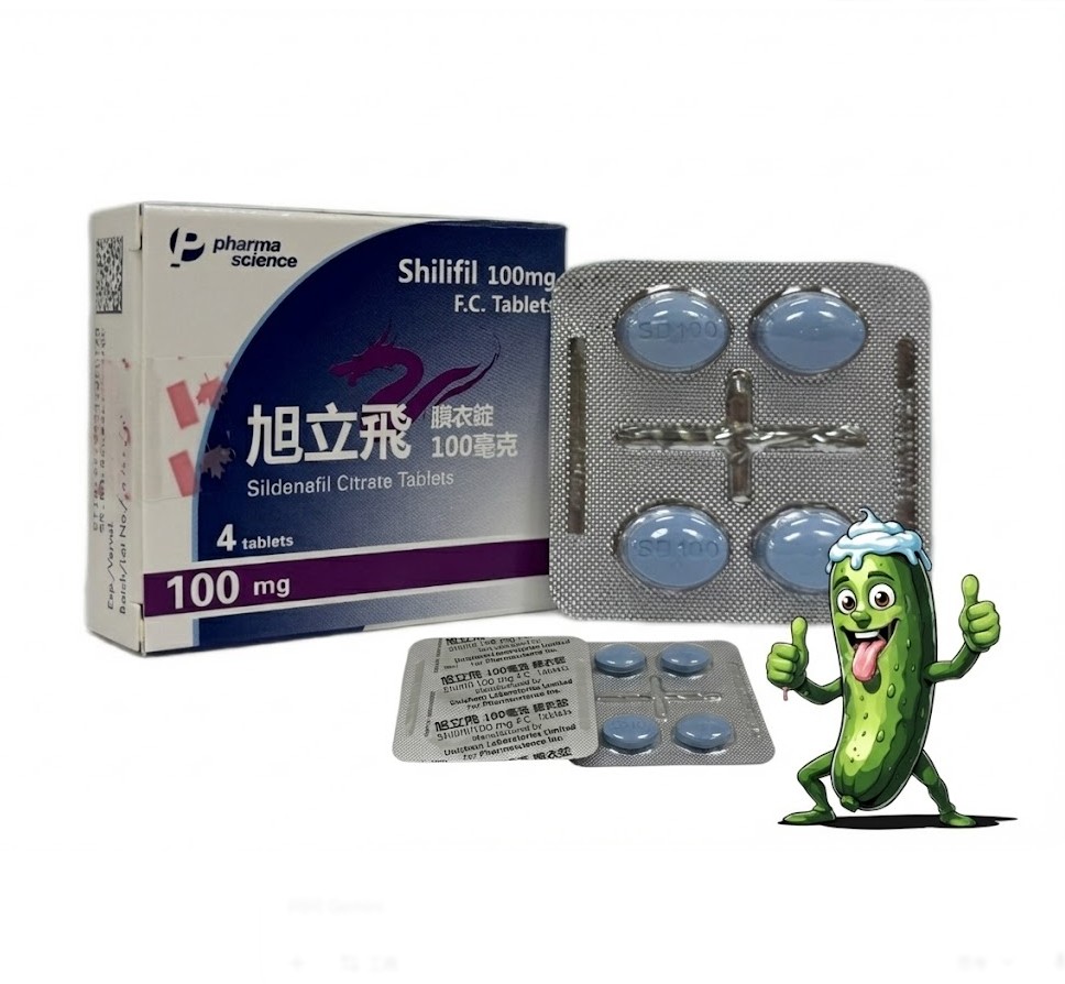 旭立飛膜衣錠 100毫克 旭能 平價版威而鋼 4錠/盒